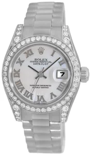 Rolex Lady-Datejust 179159 White gold Mother-of-pearl