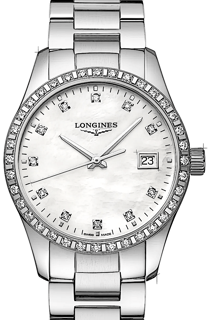 Longines Conquest Classic L23860876 Stainless steel White