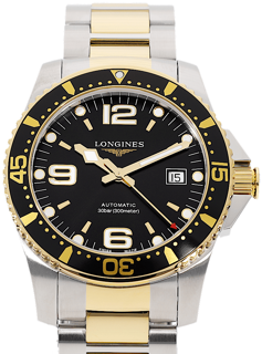 Longines HydroConquest L3.742.3.56.7 Stainless steel Black