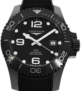 Longines HydroConquest L37844569 Black ceramic Black