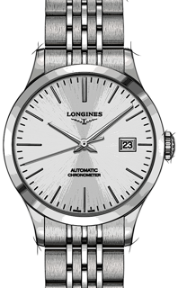 Longines Record L28204726 Stainless steel Silver