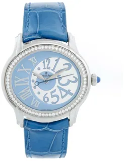 Audemars Piguet Millenary 77301ST.ZZ.D303CR.01 Steel$Diamond-set Light blue