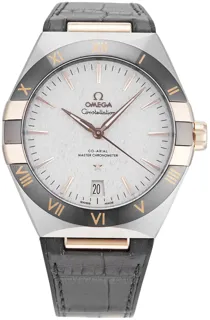 Omega Constellation 131.23.41.21.06.001 Rose gold and Stainless steel Gray