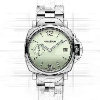 Panerai Luminor Due pam01311 Stainless steel