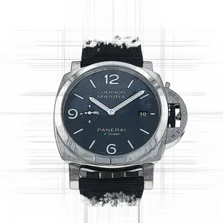 Panerai Luminor PAM 01157 Edelstahl Blau