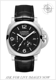 Panerai PAM 01360 44mm AISI 316L brushed steel Black