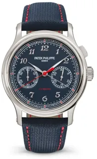 Patek Philippe Monopusher Chronograph 5470P-001 Platinum Blue