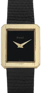 Piaget Protocole 4154 20mm Yellow gold Black