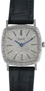 Piaget Tradition 9238 23mm White gold Silver