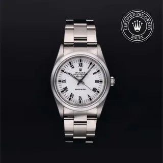 Rolex Air King 14000 Stainless steel White