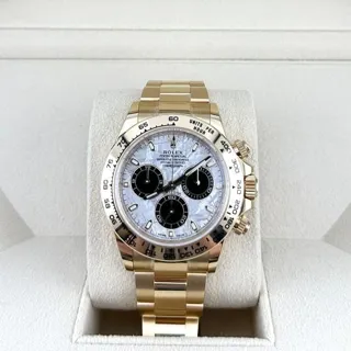 Rolex Cosmograph Daytona 116508-0015 Yellow gold Gray