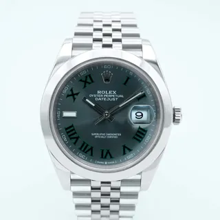 Rolex Datejust 126300-0014 Stainless steel Gray