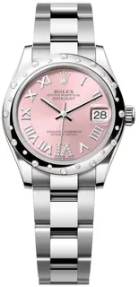 Rolex Datejust 278344RBR-0025 White gold and Stainless steel Pink set with diamonds