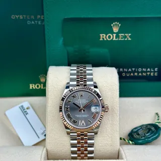 Rolex Datejust 31 278271 Rose gold and Stainless steel Gray