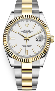 Rolex Datejust 41 126333 Yellow gold White