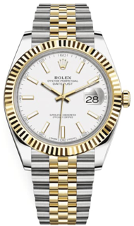 Rolex Datejust 41 126333 Oystersteel$Yellow Gold White