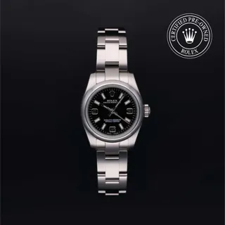 Rolex Oyster Perpetual 26 176200 Stainless steel Black