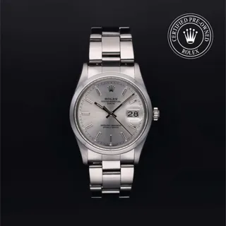 Rolex Oyster Perpetual Date 15000 Stainless steel Silver