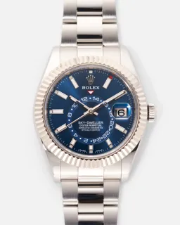 Rolex Sky-Dweller 326934-0003 42mm White gold and Stainless steel Blue