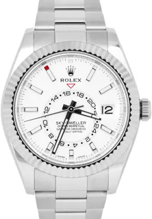 Rolex Sky-Dweller 326934 42mm Stainless steel White