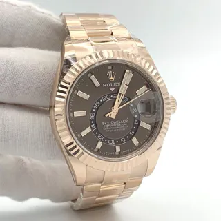 Rolex Sky-Dweller 336935-0002 Rose gold Chocolate