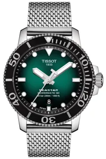 Tissot Seastar T120.407.11.091.00 43mm Stainless steel Green