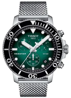 Tissot Seastar T120.417.11.091.00 45.5mm Stainless steel Green