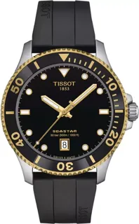 Tissot T-Sport T120.410.27.051.00 Yellow gold and Stainless steel Black