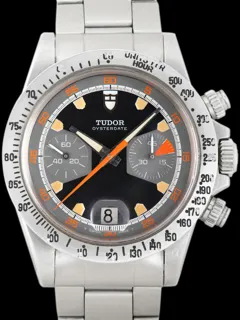 Tudor Montecarlo 7032/0 40mm Stainless steel Matte Black$Grey$Orange