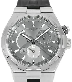 Vacheron Constantin Overseas Dual Time 47450/000W-9511 Titanium and Stainless steel Gray