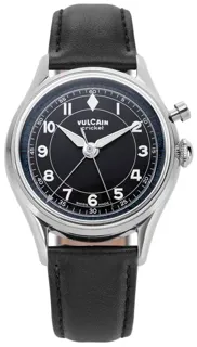 Vulcain Cricket 100268B07BAC201 Stainless steel Black