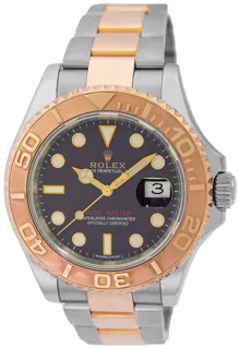 Rolex Yacht-Master 116621-0002 Rose Gold$Steel Black