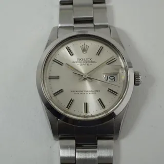 Rolex Oyster Perpetual Date 15000 Stainless steel Silver