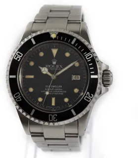 Rolex Sea-Dweller 16600 Stainless steel Black