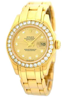 Rolex Pearlmaster 69298 Yellow gold