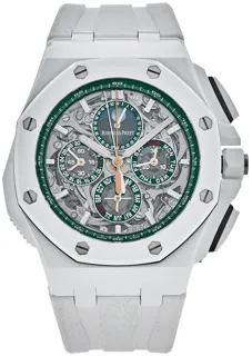 Audemars Piguet Royal Oak Offshore 26582CB.OO.A010CA.01 White ceramic Skeletonized