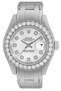 Rolex Pearlmaster 80299 White gold White