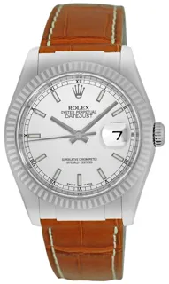 Rolex Datejust 36 116139 White gold White