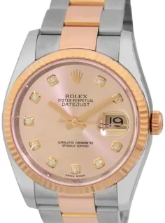 Rolex Datejust 36 116231 Rose Gold$Steel Pink