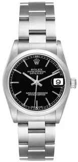 Rolex Datejust 31 78240 Stainless steel Black