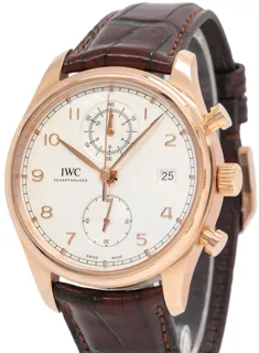 IWC Portugieser IW390301 Rose gold Silver