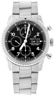 Breitling Aviator 8 A13314101B1A1 Stainless steel Black