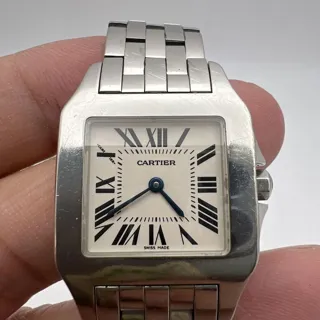 Cartier Santos Demoiselle W25065Z5 Stainless steel Silver