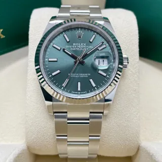 Rolex Datejust 126234-0052 White gold and Stainless steel