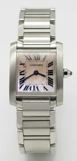 Cartier Tank Française Stainless steel