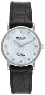 Rolex Cellini 5115 White gold White