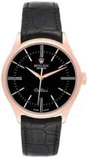 Rolex Cellini 50505-0008 Rose gold Black