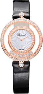 Chopard Happy Diamonds 209426-5201 32mm Rose gold White