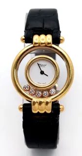 Chopard Happy Diamonds 18k yellow gold White