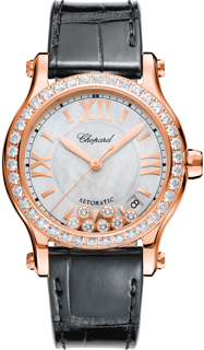 Chopard Happy Sport 274808-5006 Rose gold White